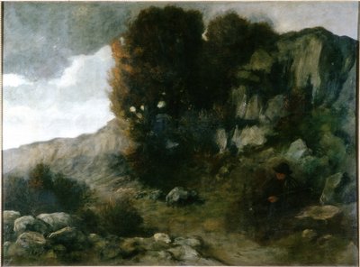 Landschaft von Alphonse Legros